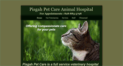 Desktop Screenshot of pisgahpetcare.com
